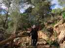 Sabine im Reserva Park Puig de Galatz&oacute; (22. Nov.)