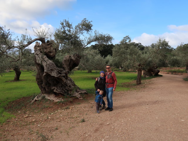 Nils, Sabine und ich in der Finca Son Moragues (24. Nov.)