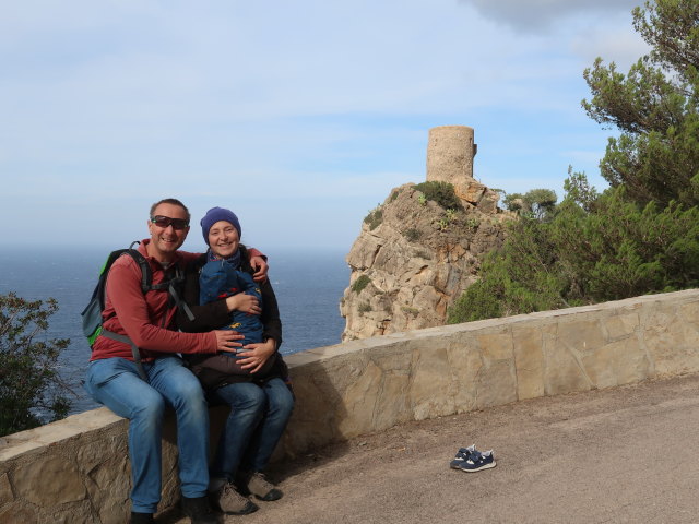 Ich, Sabine und Nils beim Torre del Verger (24. Nov.)