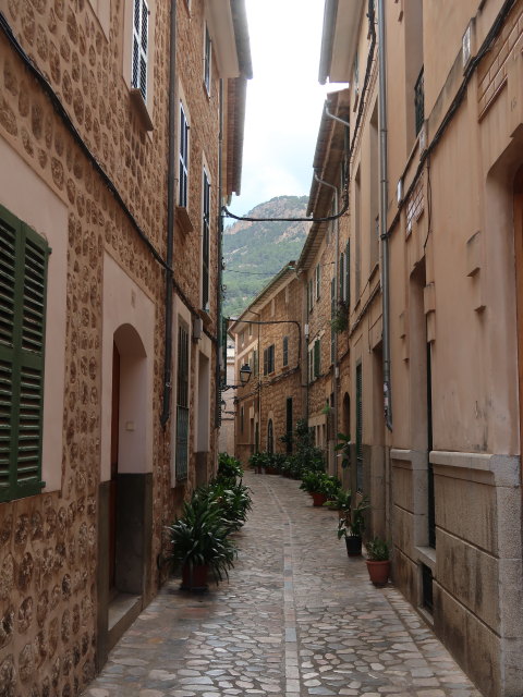 Carrer de sa Romaguera in S&oacute;ller (25. Nov.)