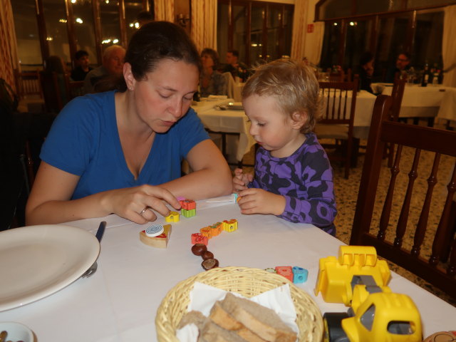 Sabine und Nils im Restaurant El Gu&iacute;a in S&oacute;ller (25. Nov.)