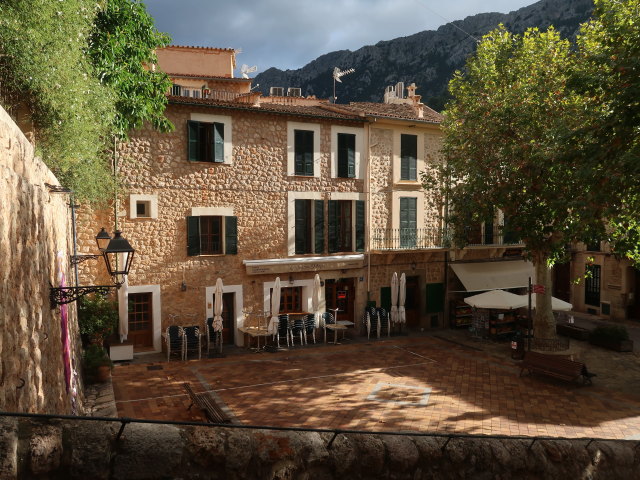 Pla&ccedil;a d'Espanya in Fornalutx (26. Nov.)