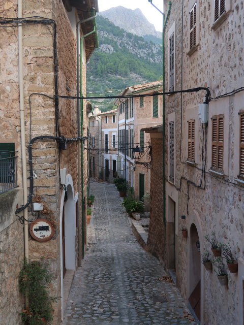 Carrer de l'Alba in Fornalutx (26. Nov.)
