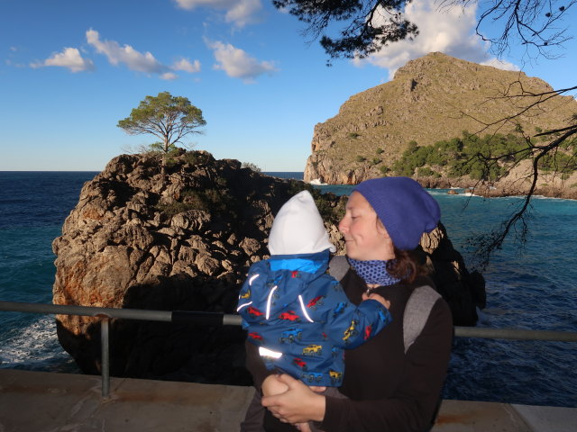 Nils und Sabine zwischen Torrent de Pareis und Port de Sa Calobra (26. Nov.)