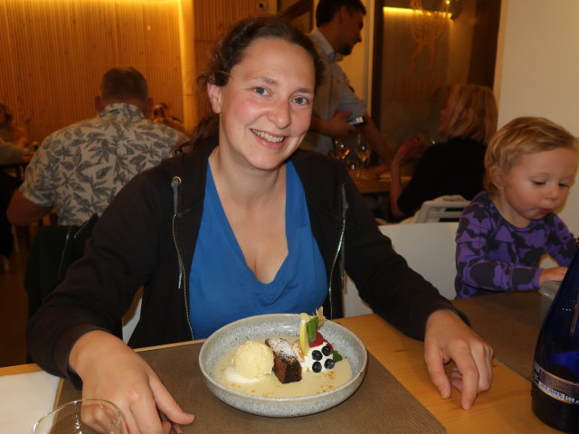 Sabine und Nils im Restaurant Respira in Pollen&ccedil;a (26. Nov.)