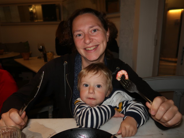 Sabine und Nils im Restaurant Ca'n Mir 1945 in Pollen&ccedil;a (27. Nov.)