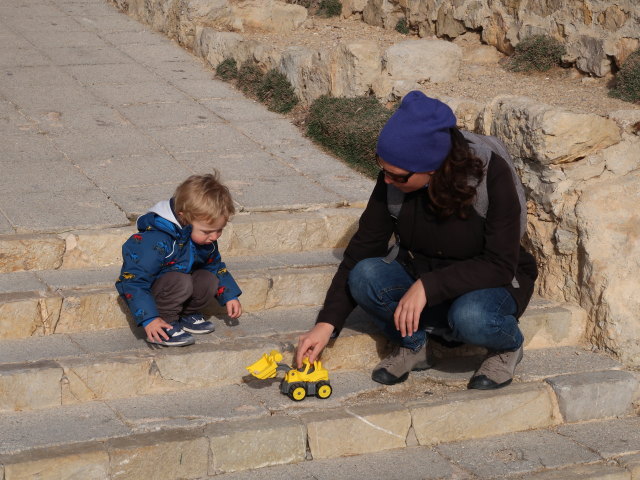 Nils und Sabine beim Far de Formentor, 167 m (28. Nov.)