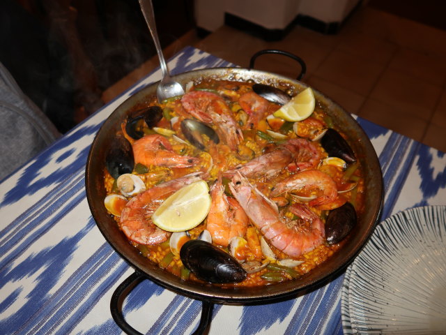 Restaurant El Rey De La Tapa in Sineu (29. Nov.)