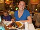 Nils und Sabine im Restaurant La Piazzetta in Port d'Andratx (24. Nov.)