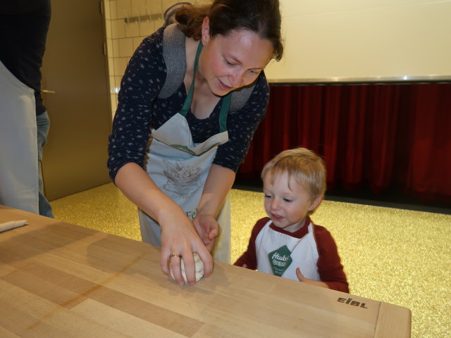 Sabine und Nils in der Goldenen Backstube