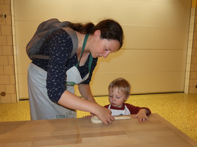 Sabine und Nils in der Goldenen Backstube