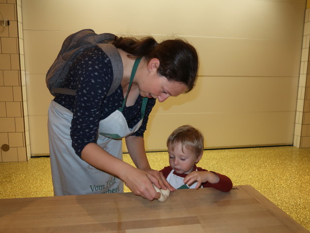 Sabine und Nils in der Goldenen Backstube