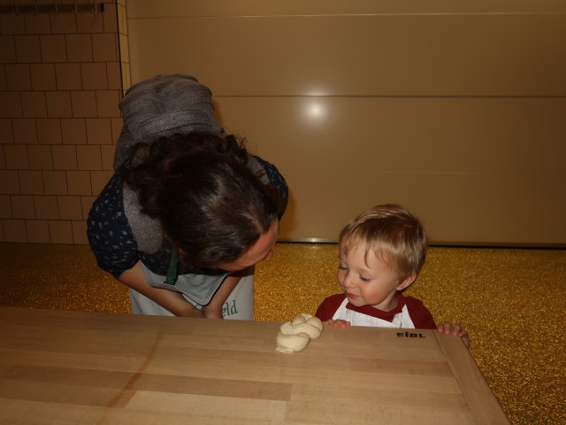 Sabine und Nils in der Goldenen Backstube