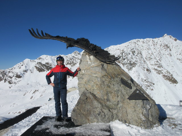 Ich am Masnerkopf, 2.828 m (13. Dez.)