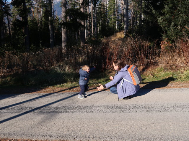 Nils und Sabine zwischen Orthof und Speckbacherh&uuml;tte