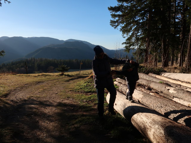 Sabine und Nils zwischen Speckbacherh&uuml;tte und Breitenstein