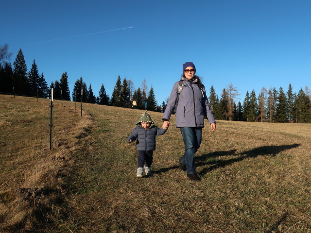Nils und Sabine zwischen Speckbacherh&uuml;tte und Breitenstein