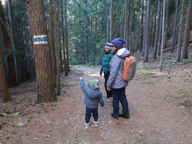 Nils, Ursa und Sabine zwischen Speckbacherh&uuml;tte und Breitenstein