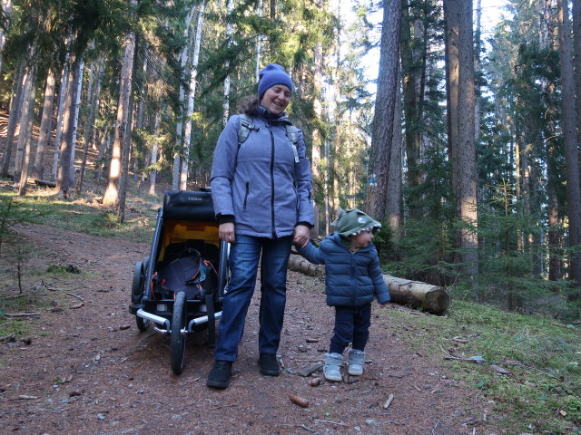 Sabine und Nils zwischen Speckbacherh&uuml;tte und Breitenstein