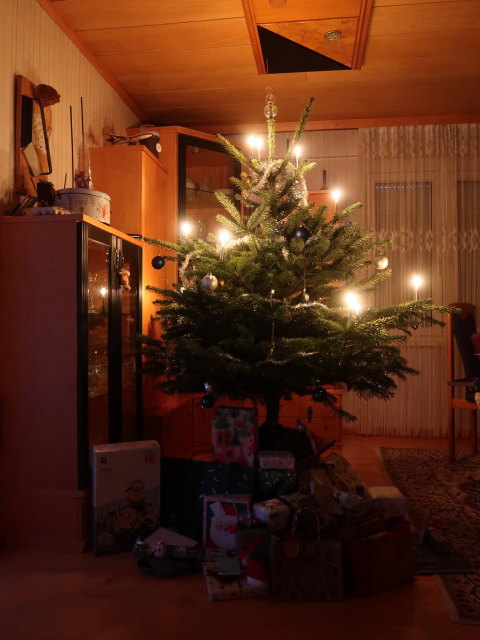 im Haus meiner Eltern (24. Dez.)