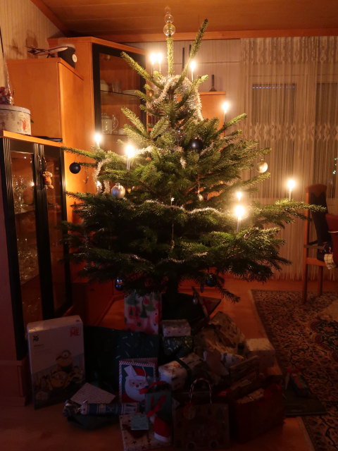 im Haus meiner Eltern (24. Dez.)