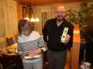 Mama und Markus im Haus meiner Eltern (24. Dez.)