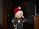 Nils im Haus meiner Eltern (24. Dez.)