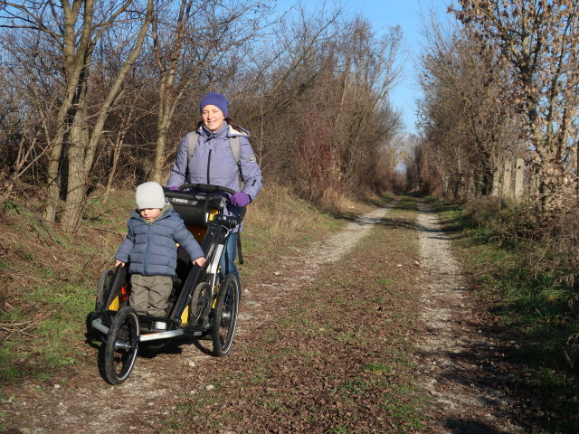 Nils und Sabine zwischen S&uuml;&szlig;enbrunn und Breitenlee