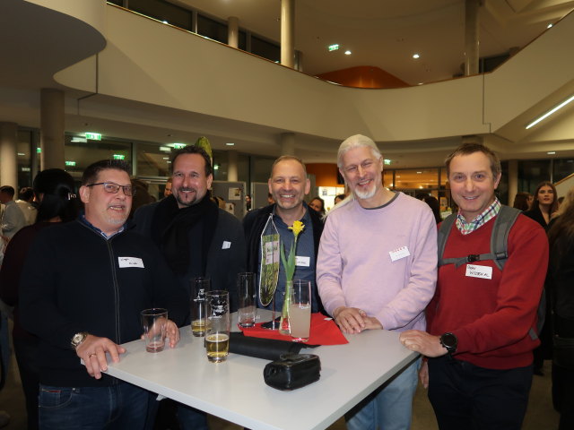 J&uuml;rgen, Christoph, Marcus, Peter und ich