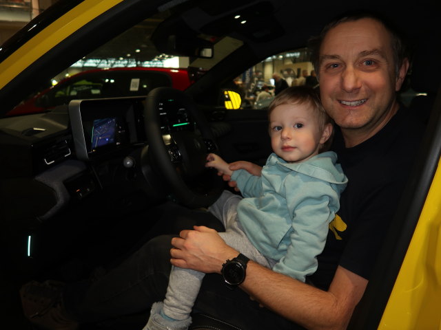 Nils und ich auf der 'Vienna Drive'