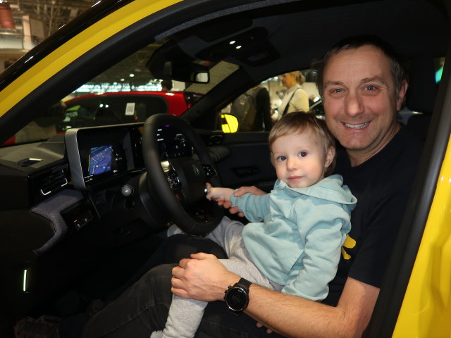 Nils und ich auf der 'Vienna Drive'