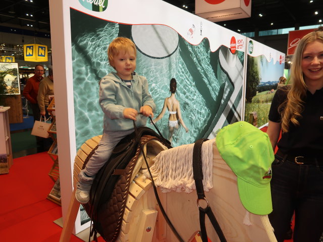 Nils auf der Ferien-Messe Wien