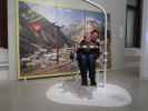 Nils und Sabine in der Dauerausstellung