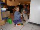 Nils und Mama in unserer Wohnung