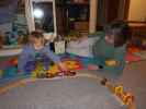 Nils und Mama in unserer Wohnung