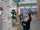 Nils und Sabine in der Ausstellung 'Wotruba International'