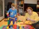 Nils und Brigitte in Brigittes Wohnung
