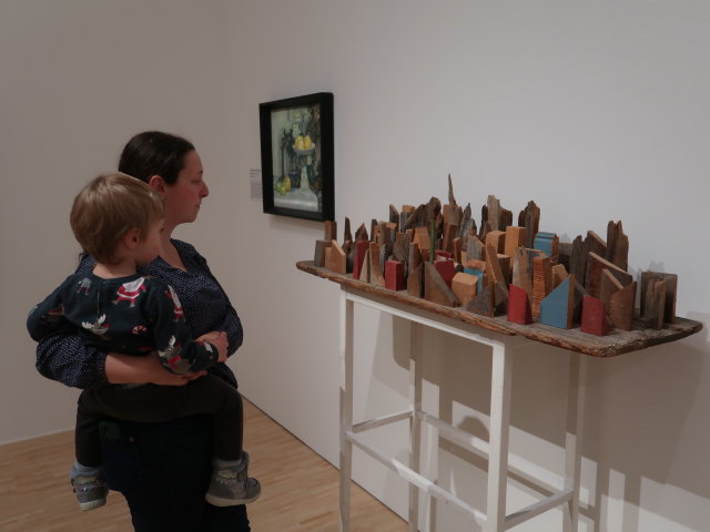 Nils und Sabine in der Ausstellung 'Flower Power - Eine Kulturgeschichte der Pflanzen'