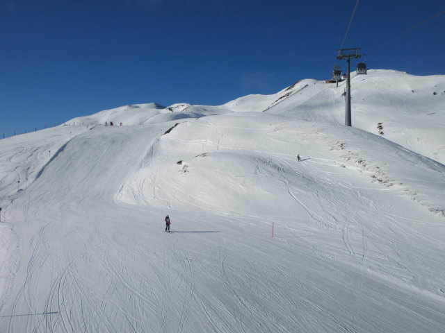 Piste 'Gipfelbahn - Hochalm' von der Gipfelbahn aus