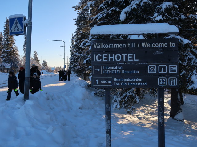 Icehotel in Jukkasj&auml;rvi (23. Feb.)