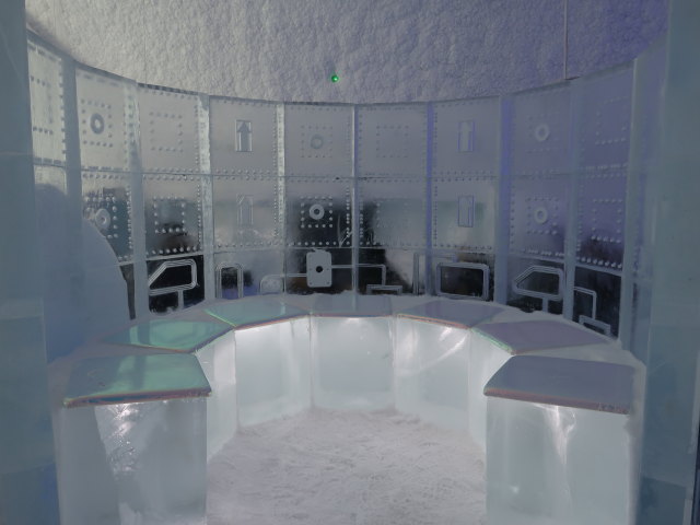 Icebar 'In Orbit' im Icehotel 365 in Jukkasj&auml;rvi (23. Feb.)