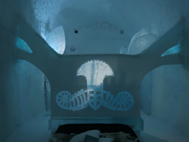Deluxe Suite 'Dreaming in a Dream' im Icehotel 365 in Jukkasj&auml;rvi (23. Feb.)