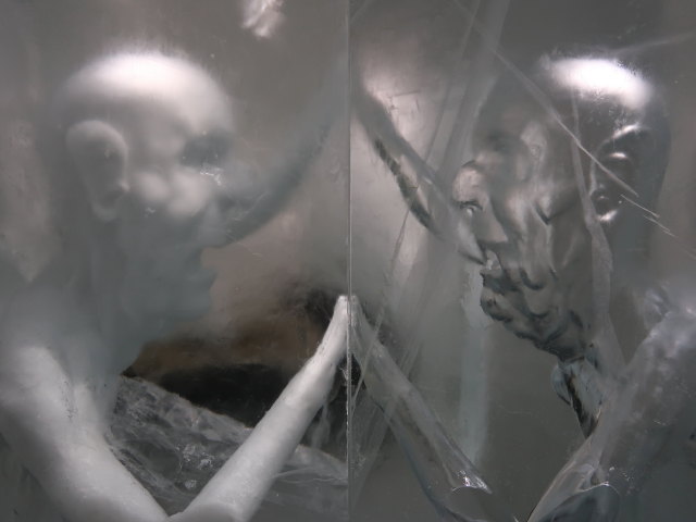 Deluxe Suite 'The Ice are the Window to the Soul' im Icehotel 365 in Jukkasj&auml;rvi (23. Feb.)
