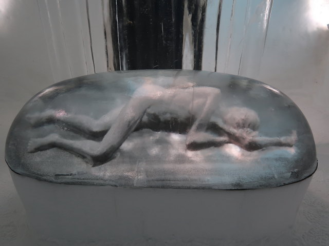 Deluxe Suite 'The Ice are the Window to the Soul' im Icehotel 365 in Jukkasj&auml;rvi (23. Feb.)