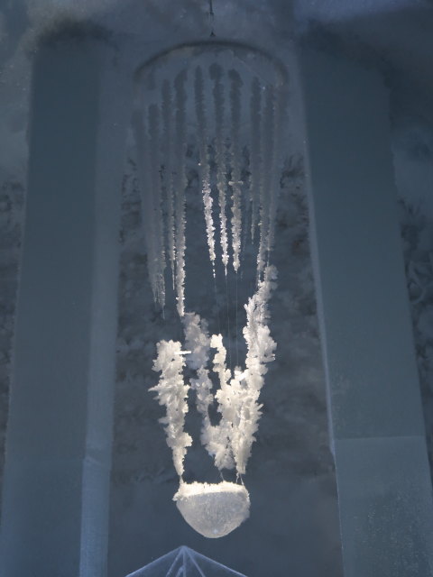 Art Suite 'T&eacute;ckara' im Icehotel 365 in Jukkasj&auml;rvi (23. Feb.)