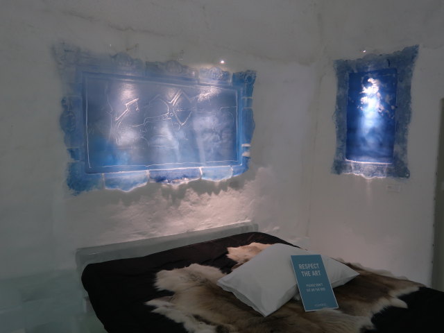 Deluxe Suite 'Hang Loose' im Icehotel 365 in Jukkasj&auml;rvi (23. Feb.)
