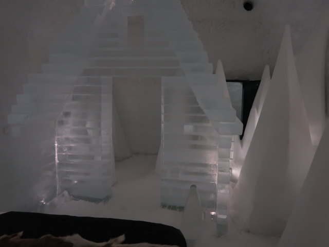 Art Suite 'Cabinet in the Woods' im Icehotel 365 in Jukkasj&auml;rvi (23. Feb.)