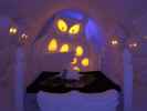 Art Suite 'Parliament of Owls' im Icehotel 36 in Jukkasj&auml;rvi (23. Feb.)