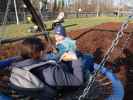 Sabine und Nils am Spielplatz Trepetschniggasse