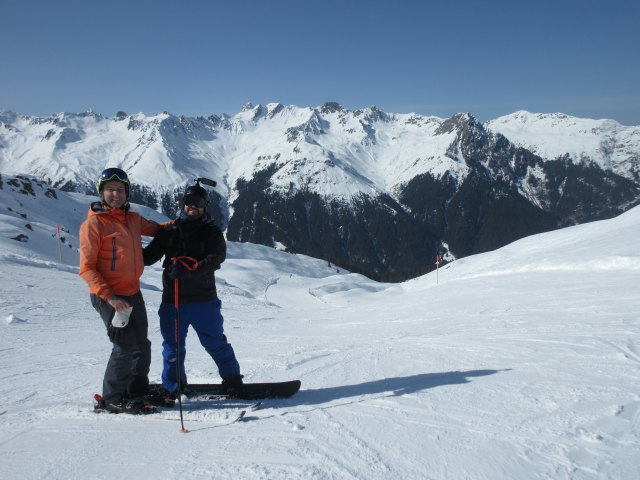 Ich und Markus auf der Piste 31